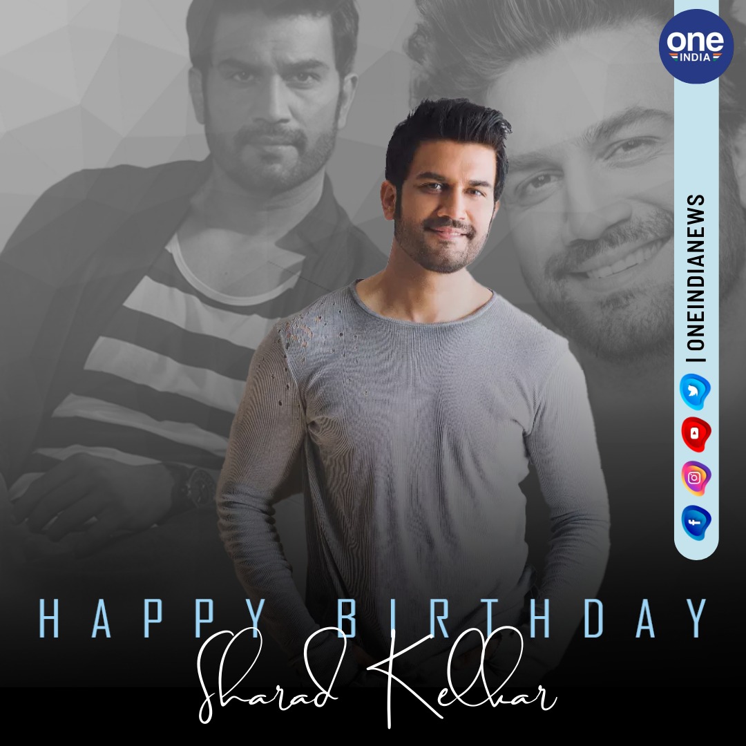 Here\s wishing a very Happy Birthday to the voice of Bollywood, Sharad Kelkar!  