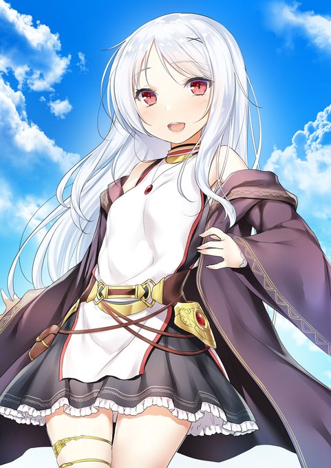 #あなたのあお色の作品を見せてください 
転生吸血鬼さんコミック完結記念でもある 