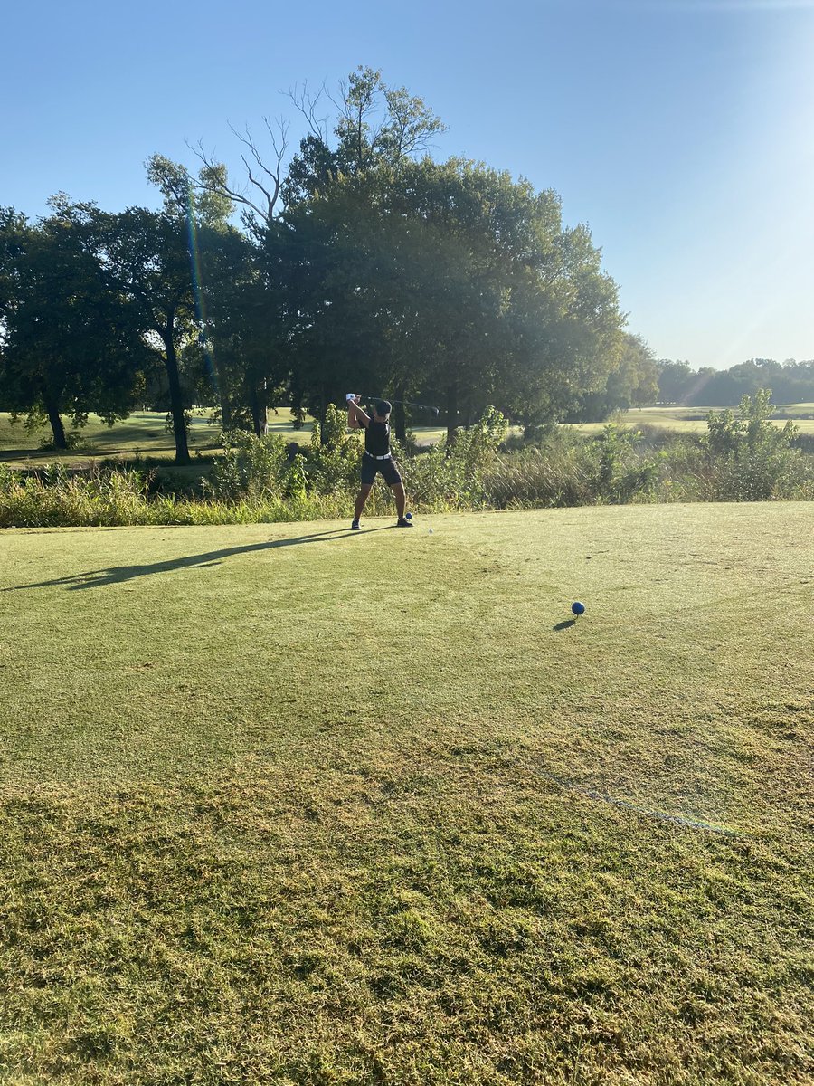 Wylie East Men’s Raider Golf team completed today at Firewheel Old Course and got 1st Place! Congrats Men! #DUBeast                                   Kyle Gilmore - 83 - 4th Place 
Tanner - 88 
Jalen Gimenez - 85 - 8th Place 
Kannon Kovar - 83 - 5th Place 
Bryson Reising - 92