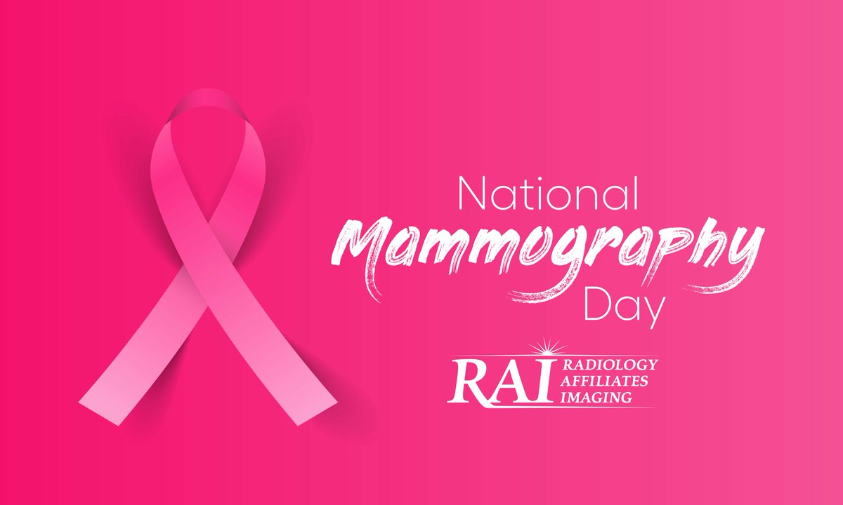 4RAI's tweet photo. Early Detection Saves Lives. Mammograms Save Lives. Think of those you love and take time for yourself. #NationalMammographyDay #BCA2022 #BreastCancerAwarenessMonth #PinkTober #EarlyDetectionSavesLives #SelfCare #SafeImaging #StayHealthy #StaySafe #WomensImaging #3DMammography https://t.co/Lg3ymbUgD5