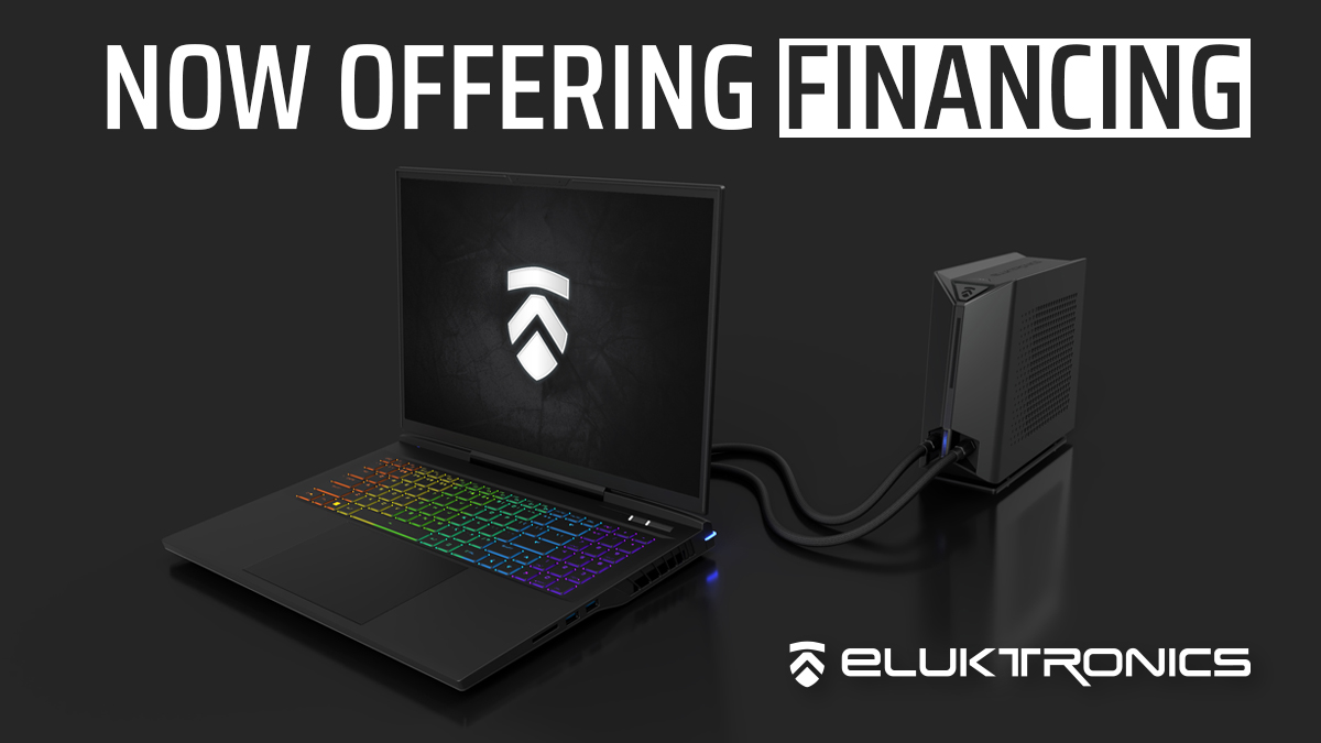 Eluktronics's tweet photo. We now have financing on our website! Just in time to take advantage of our Fall into Savings Sale!
https://t.co/NNISdQYsfP https://t.co/xyT9eqVgXX