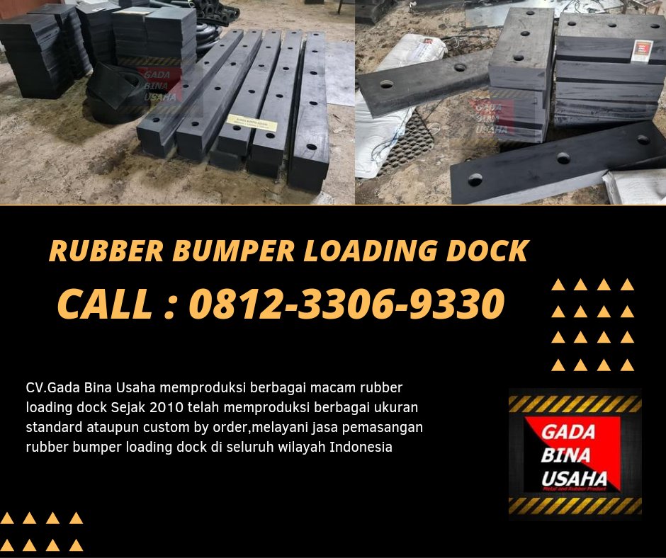 karetlogam's tweet photo. TELP : 0812-3306-9330 Supplier Rubber Bumper Loading Dock
#gadabinausaha #supplierrubberbumper #rubberbumperloadingdock #karetbumpergudang #karetbumper
https://t.co/1rZCQQnqnb https://t.co/5ZQz9FCU3j