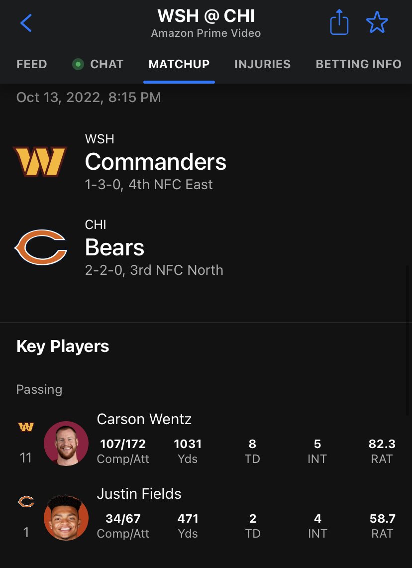 “Next weeks game can’t be worse than this”

Next weeks game: