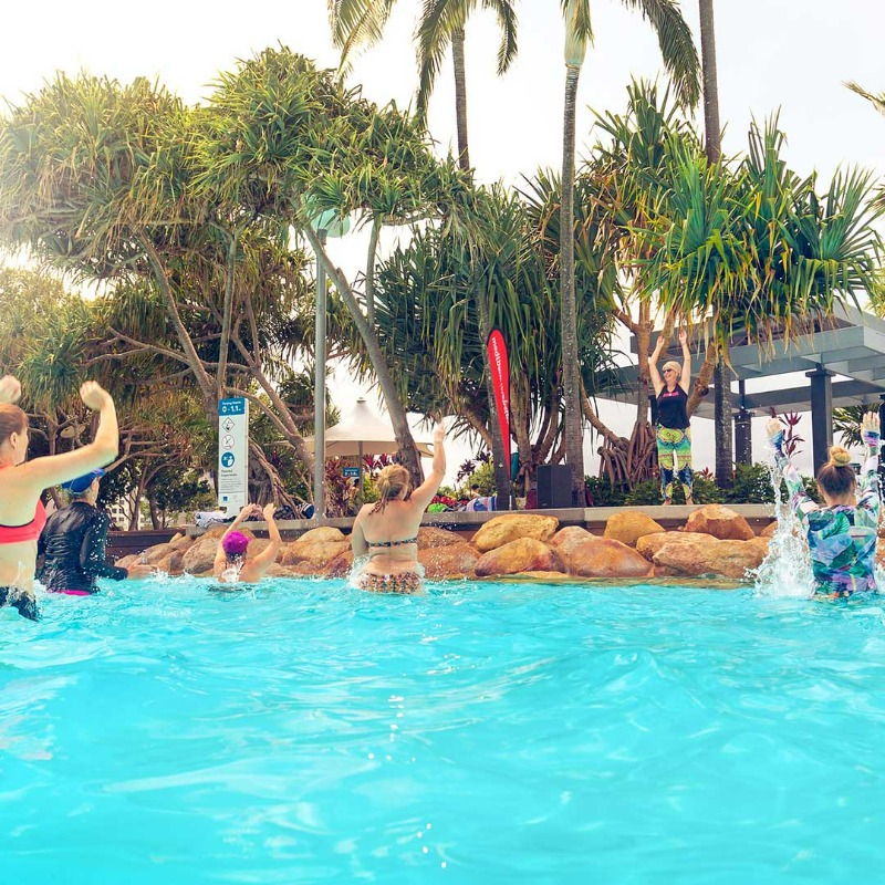 VisitSouthBank's tweet photo. 💦 Beat the heat with free Aqua classes in the Boat Pool this series of the @medibank  #feelgoodprogram. Check out the class timetable now👉 https://t.co/vvOCNQyyzd

#visitsouthbank #getfitforfree #fitness #wellness https://t.co/rwQNnEnDBF