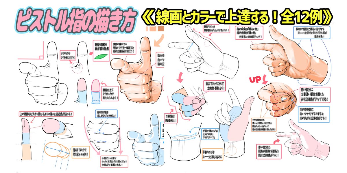 『手が苦手すぎて描けない…💦』

って人にこそ参考にしてほしい講座⏬

🥇手の骨格について
https://t.co/FSZQVidIT4

🥈手の模写練習パターン
https://t.co/ZJv5DeUHBe

🥉両手を組むポーズ
https://t.co/fjRBEQ5Qkp

🔻FANBOXは500枚超の講座が
【すべて見放題】です📖✨✨ 