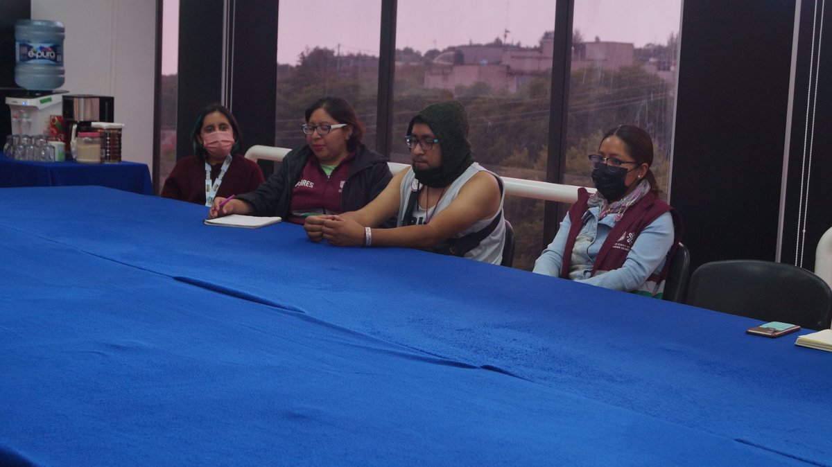 ITIztapalapa3's tweet photo. #Actividades | El día de recibimos la visita de personal docente y promotores educativos del Programa,  Puntos de Innovación, Libertad, Arte, Educación y Saberes  (#PILARES) “Tierra y Libertad”,  San Miguel Teotongo comenzando con colaboraciones e intercambio educativo. https://t.co/fpvic4gGNt