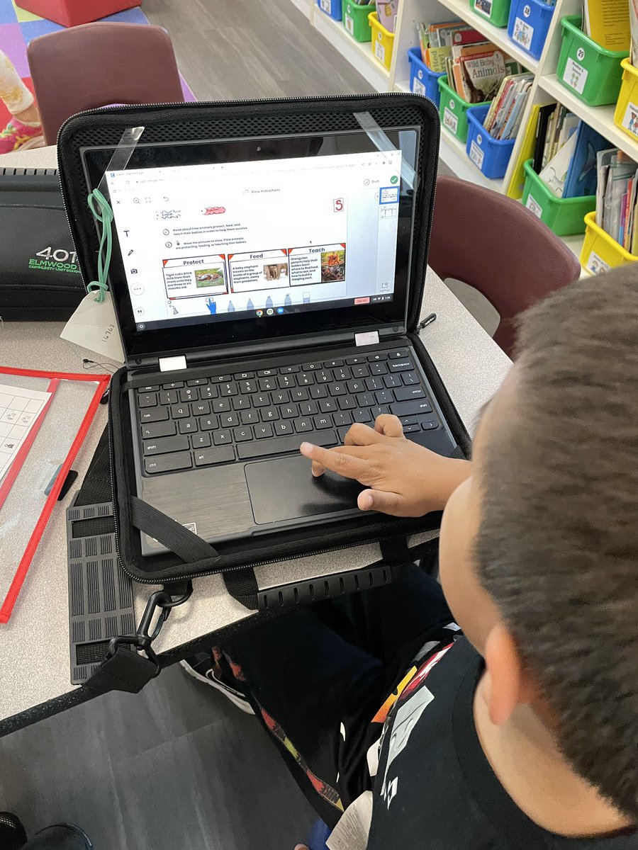 mrs_hagstrom's tweet photo. We love using @Seesaw to help us learn more about Animal Survival! #SeesawLessons https://t.co/umHU2mXXHy