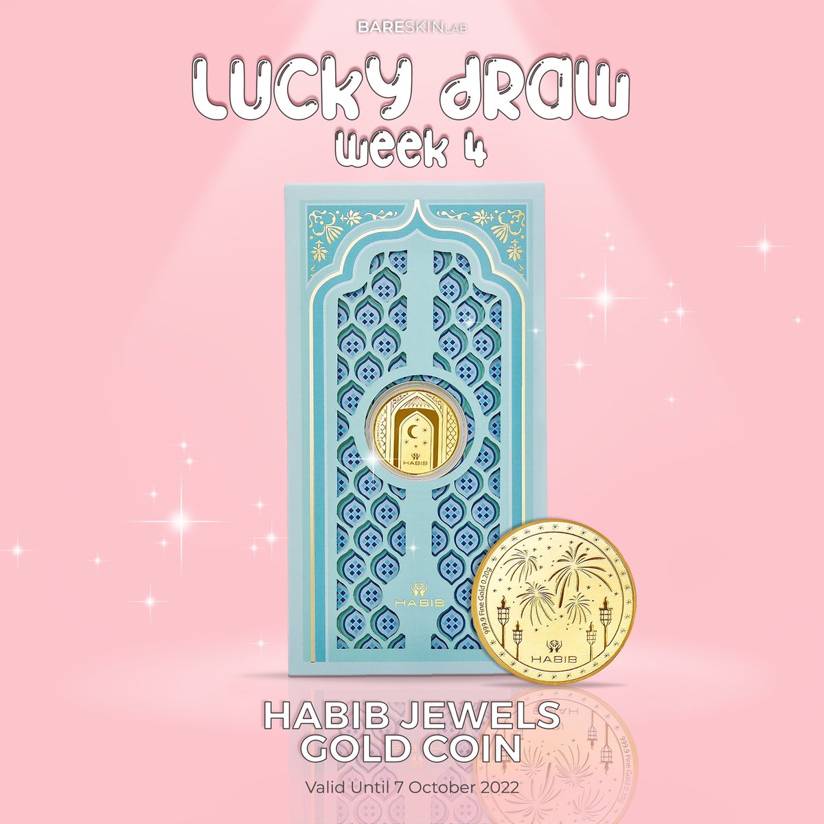 Mybareskinlab's tweet photo. Harini dah last day sale 30% off untuk combo set Bareskinlab. Dengan pembelian mana2 set combo awak dapat join lucky draw untuk menang GOLD COIN daripada HABIB JEWELS ❤️ https://t.co/ceF11YlW7l