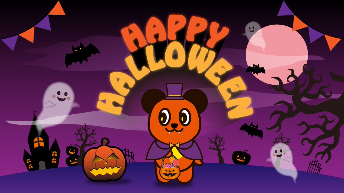 watap_watahan's tweet photo. Trick or Treat！👻
おかしをくれなきゃいたずらするぞ～！🎃

#12時わたぴーブレイク
#HAPPYHALLOWEEN 
#ハロウィン 
#Halloween https://t.co/xNmAbTKF3U