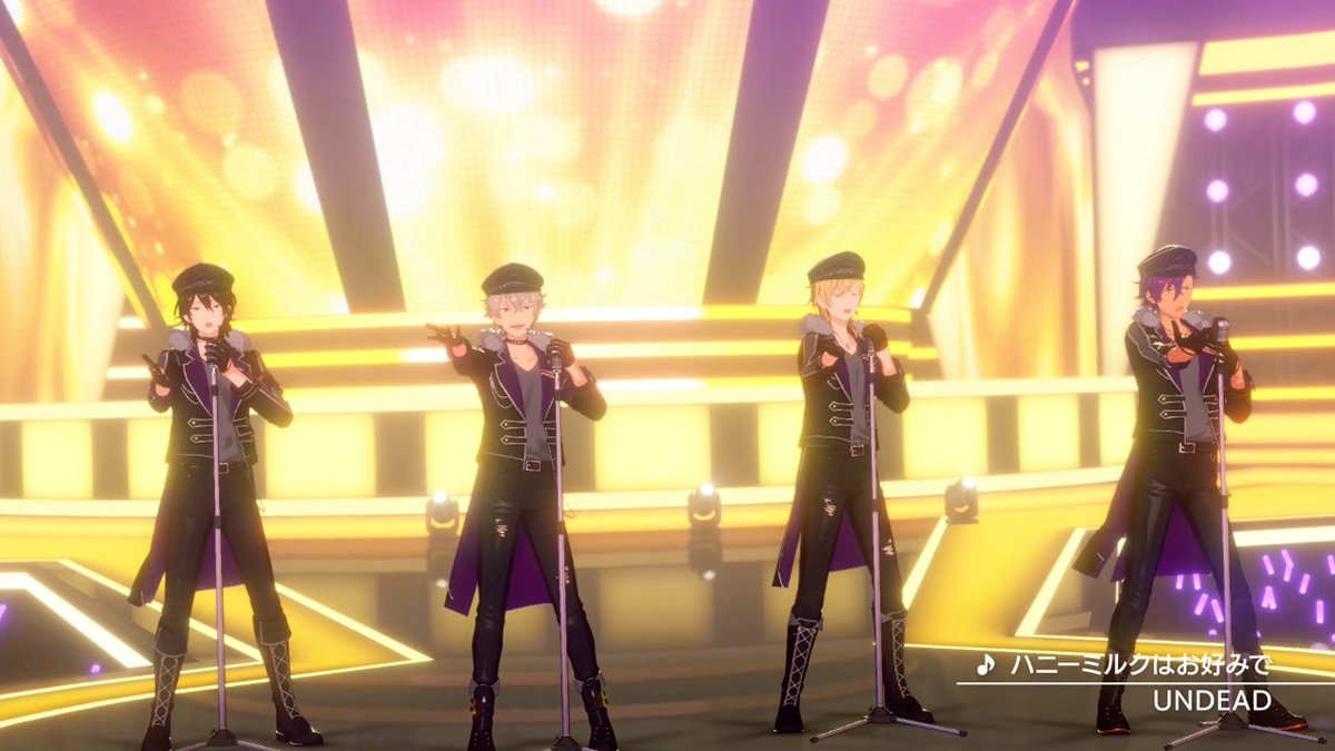 お知らせ】 9日15時に『UNDEAD』が歌う『ハニーミルクはお好みで』を
