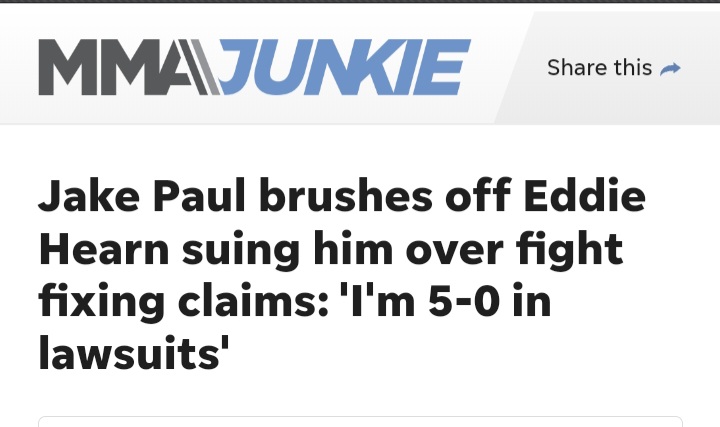 EmbarrassedAme4's tweet photo. Jake Paul's odd flex. https://t.co/Zmrob3hcjB