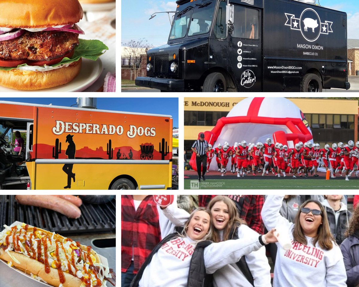 WheelingU54's tweet photo. We are looking forward to welcoming friends, family, and alumni to our 2022 Homecoming and Family Weekend celebration. Enjoy great treats from area food trucks @MDBBQCo + @DesperadoDo while you cheer on the Cardinals! ❤️🖤🏈
There's still time to register: https://t.co/ZSz51CM6ZR https://t.co/9oDejWEfsH