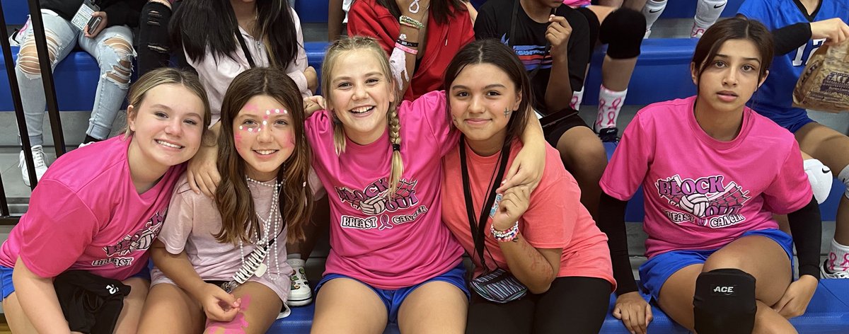 kerduncschae's tweet photo. Pink Out with a Win! #kryseesissy had a few good saves at the net and some serves!  @DrAnthonyMS @CFISDAthletics @ravens_anthony @TamiCombs8 @ray_zepeda1 @LisnorysC @VogtislikeVote https://t.co/BukBWtDns4