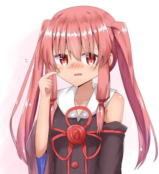 644/2310#ツインテ茜ちゃん照れ顔部 ! 