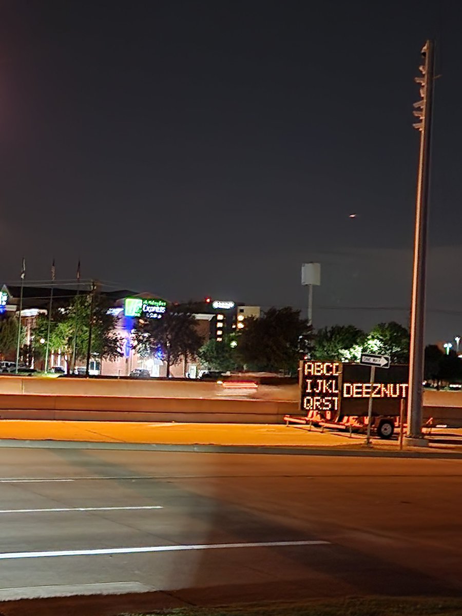 BigJeffSr's tweet photo. @TxDOTDallas so I'm guessing this is a new official Plano campaign? https://t.co/YFT3G5PCff