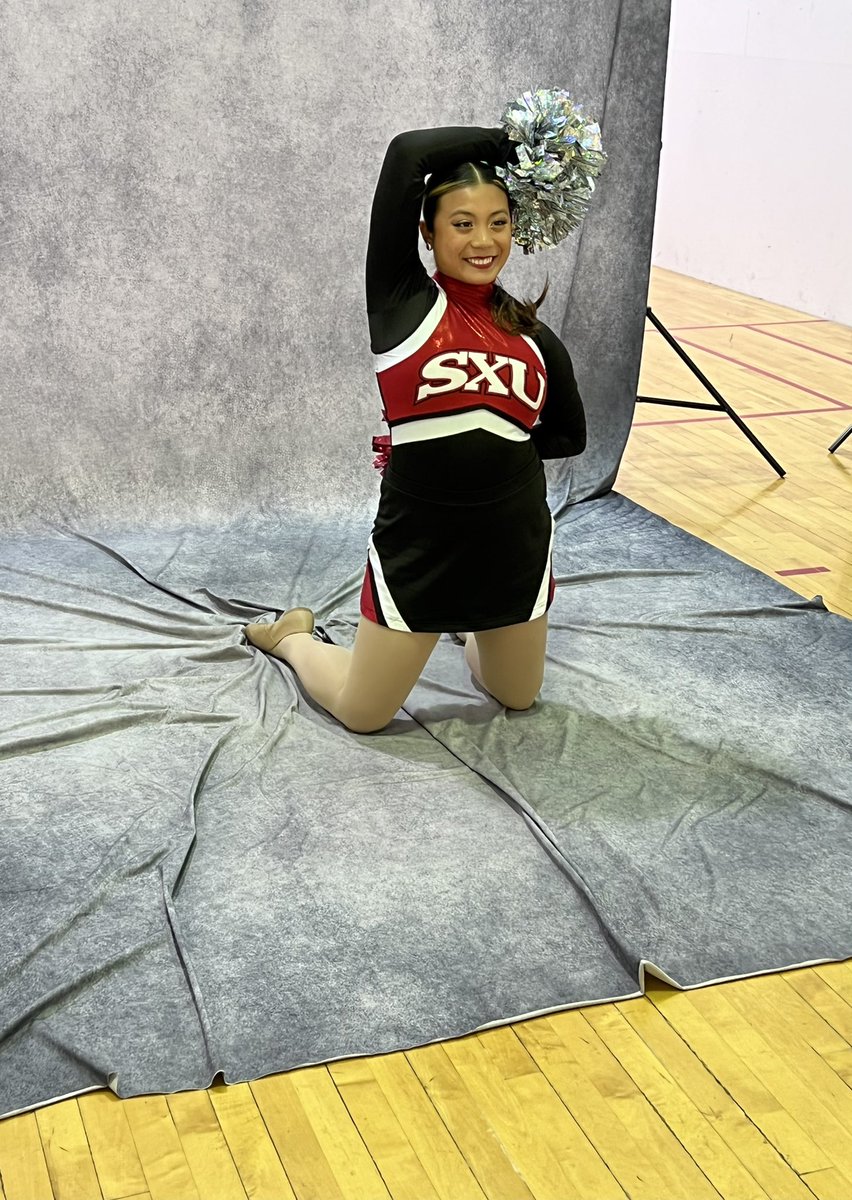 The <a href="/SXUdanceteam/">SXU Paw Prints Dance Team</a> team on #PhotoDay! #GoCougs🐾 #WeAreSXU