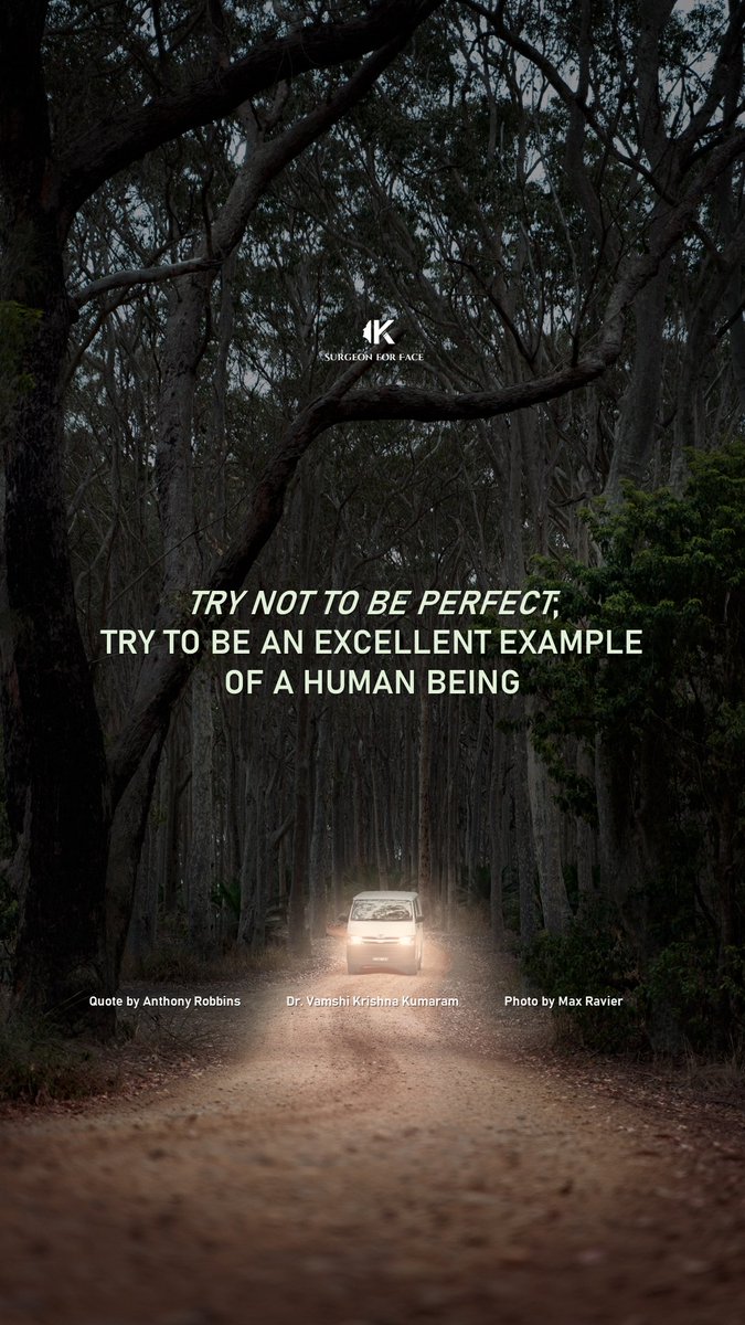 VamshiKumaram's tweet photo. Be an Excellent example of a HUMAN BEING

#vamshikumaramthoughts #begood #surgeonforfacequotes #surgeonforface #surgeonforfacecreativity #morningfreshness #morningwalk #morningmotivation #benice #begood #humanbeings #begoodhuman #humansofearth #perfectionismyth https://t.co/i8mUziFZct