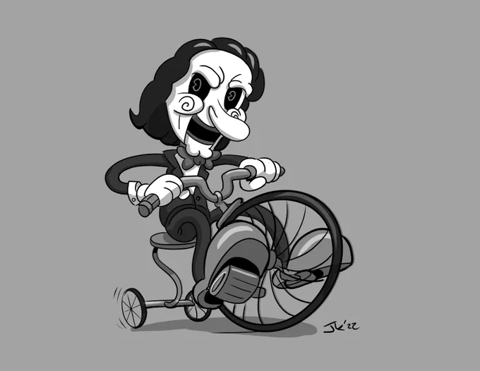 Spooktober Cuphead challenge day 6: Billy the Puppet from SAW 