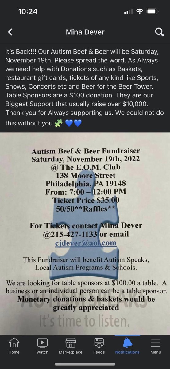 MJD_PHWH's tweet image. @Eagles @Haason7Reddick Yo Haz! My family is having their first beef and beer for Autism Awareness since COVID and we’re trying to find some gift baskets to help raise money for the event &amp;amp; donations for Autism research.

Everything and anything is helpful bro🙏🏻