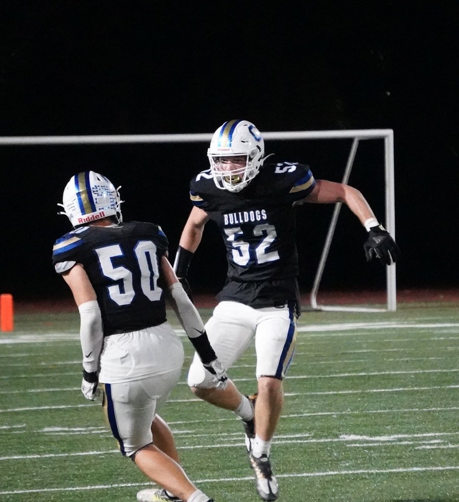 JayChampNews's tweet photo. Tucker completed a pass over the middle on third and long with 1:55 left, but Chamblee’s defense forced a fumble and Miller Meeks recovered it to end Tucker’s chances. https://t.co/ZPnzHG29rA