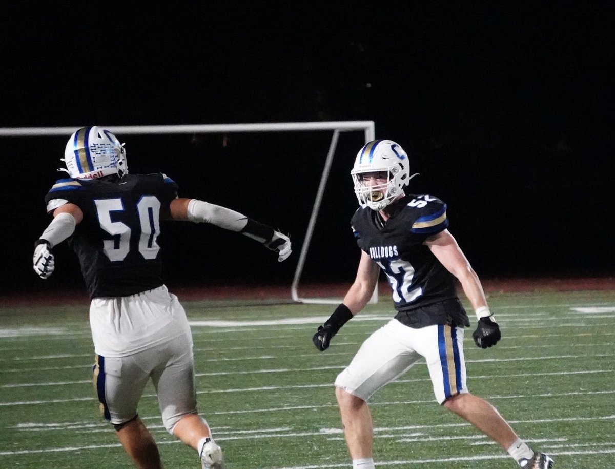 JayChampNews's tweet photo. Tucker completed a pass over the middle on third and long with 1:55 left, but Chamblee’s defense forced a fumble and Miller Meeks recovered it to end Tucker’s chances. https://t.co/ZPnzHG29rA