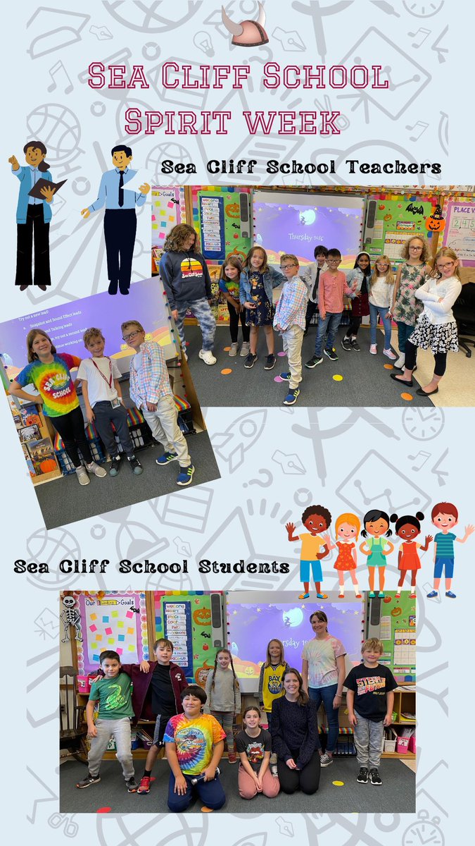 👩🏽‍🏫⭐️Day 3 of Spirit Week <a href="/seacliffschool/">SeaCliffSchool</a> Teachers Dress as Students and Students Dress as Teachers! <a href="/CarolASmyth/">Carol Ann Smyth</a> <a href="/drzublionis/">Chris Zublionis, Ed. D.</a>