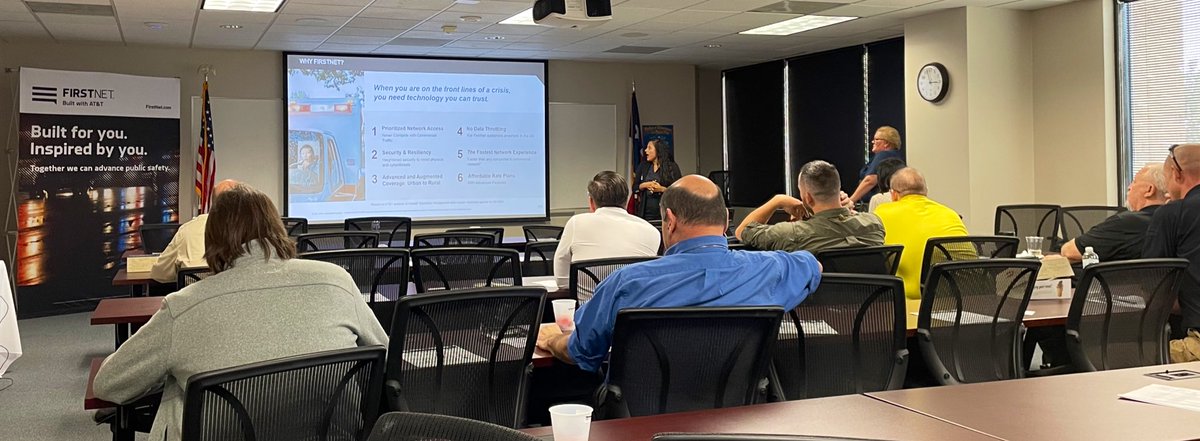 Nicholas Nigro (@nicholasnigro3) on Twitter photo North Texas <a href="/FirstNet/">FirstNet, Built with AT&T</a> Technology Expo 🚨🚔 🚒
Always exciting to learn about what’s next and deep dive into the now 🤓
Shout out to <a href="/GraceFCarrillo/">Grace Carrillo</a> for presenting and teaching everyone about the exciting new FirstNet & Family plans and offers! 🔥
<a href="/NtxSignature/">NTX SIGNATURE</a> <a href="/NTX_Market/">The NTX Market</a> <a href="/ATT/">AT&T</a> North Texas <a href="/FirstNet/">FirstNet, Built with AT&T</a> Technology Expo 🚨🚔 🚒
Always exciting to learn about what’s next and deep dive into the now 🤓
Shout out to <a href="/GraceFCarrillo/">Grace Carrillo</a> for presenting and teaching everyone about the exciting new FirstNet & Family plans and offers! 🔥
<a href="/NtxSignature/">NTX SIGNATURE</a> <a href="/NTX_Market/">The NTX Market</a> <a href="/ATT/">AT&T</a>