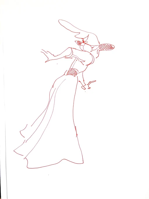 Some spooky witches from costumed life drawing 