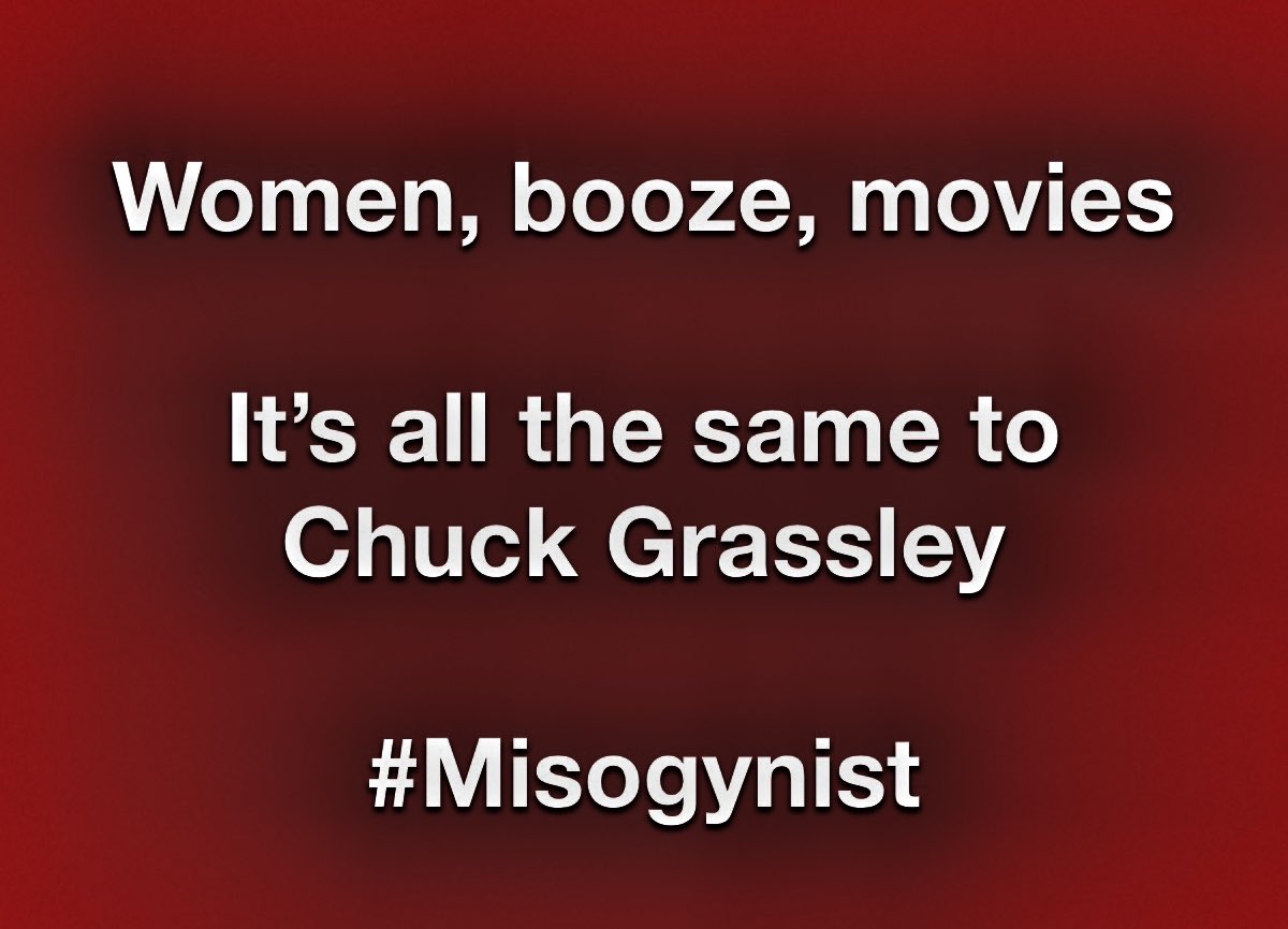 DefeatGrassley's tweet photo. @iowademocrats https://t.co/4qqQeEwlnV