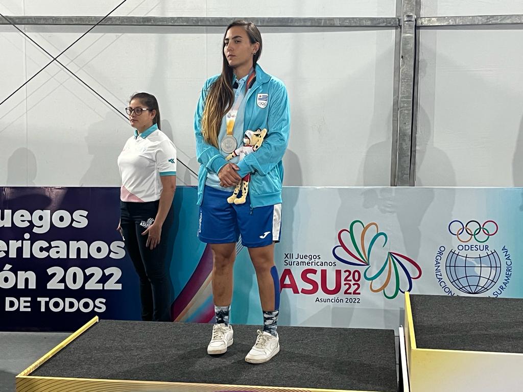 A_Cottini's tweet photo. #Odesur Los tres podios 🇺🇾 del jueves:

🥈 Ricardo Fabini y Carolina Rodríguez de la #vela
🥈 Dolores Moreira de la #vela
🥉 Federico González de #taekwondo https://t.co/4uGJtXb2g9