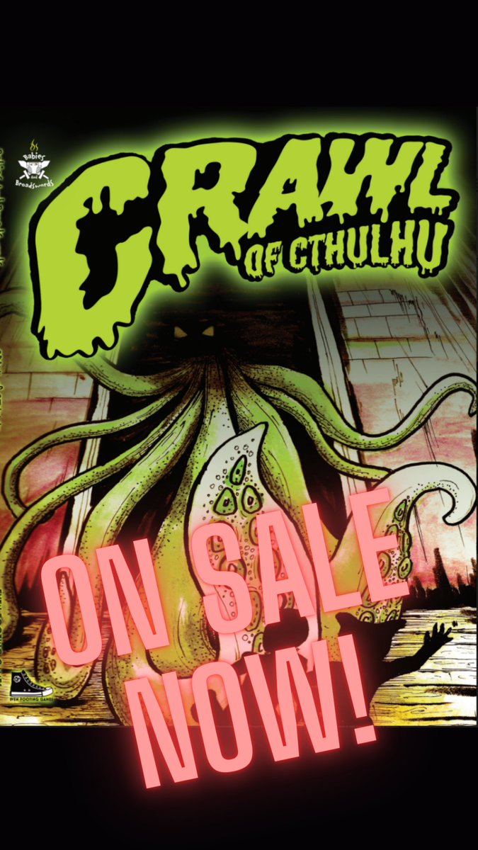 evenfootingg's tweet photo. It's finally here! Available through Amazon and DriveThruRPG #ttrpgcommunity #ttrpgfamily #cthulhu #TTRPGRising https://t.co/u9WBeAR3DT