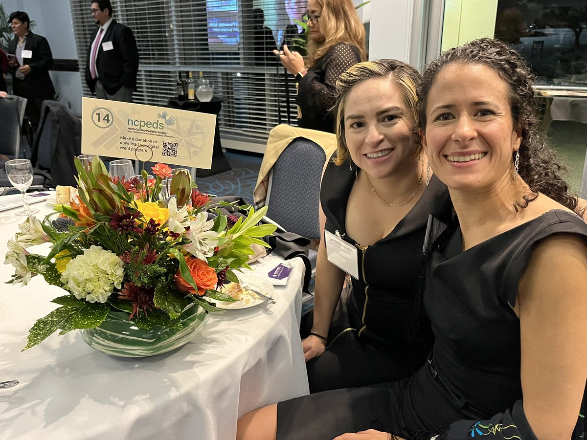 Wonderful night at Bernstein Gala with my amiga <a href="/SheilaAriasNC/">Sheila Arias</a> honoring the work of <a href="/LATIN19NC/">Latin-19 North Carolina</a> and <a href="/vivimbmd/">Viviana Martinez Bianchi</a> towards health equity. Thanks for all you do <a href="/ncpeds/">NCPEDS</a> 

#tabanos