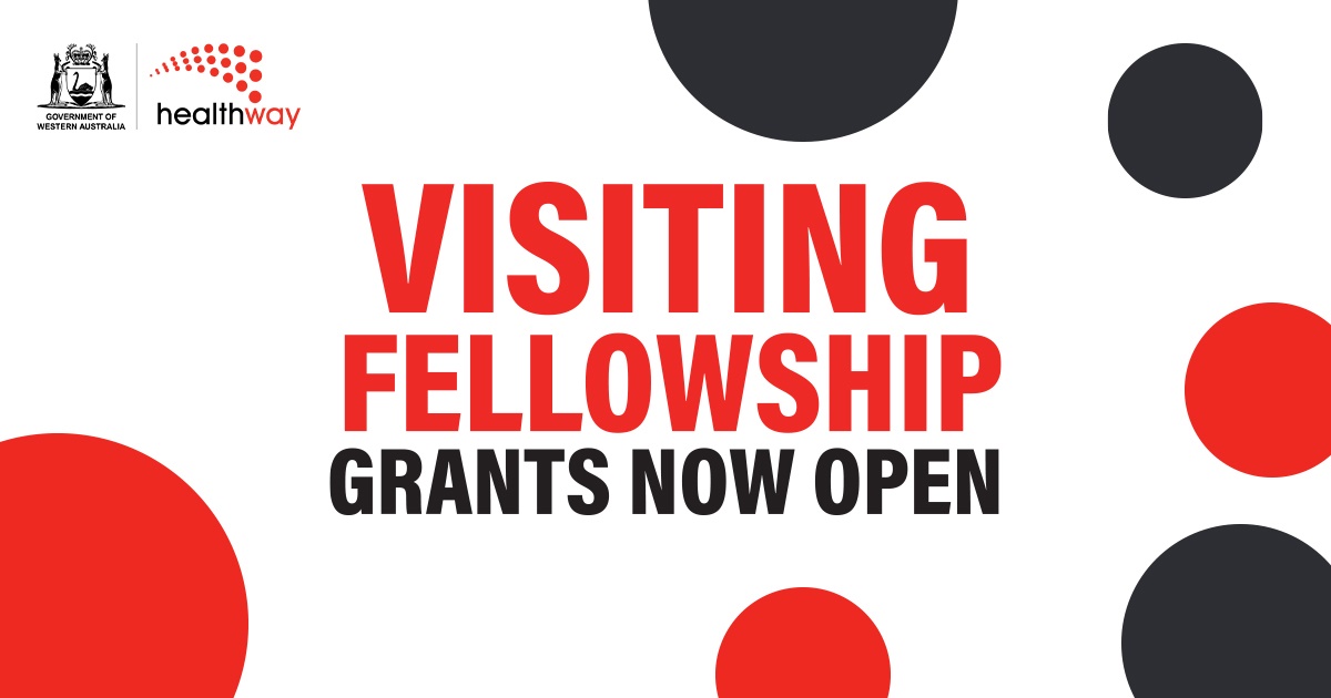 Apply for a Visiting Fellowship Grant - which is now open! Find out more here: healthway.wa.gov.au/apply-for-a-vi… #creatingahealtheirWA