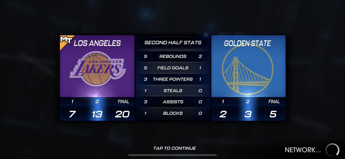 briansmartman's tweet photo. @NBA2KMobile wtf 2k the network sucks and your game keep crashing dude pls fix the poor network connection damn.. https://t.co/LyM7F87Xag