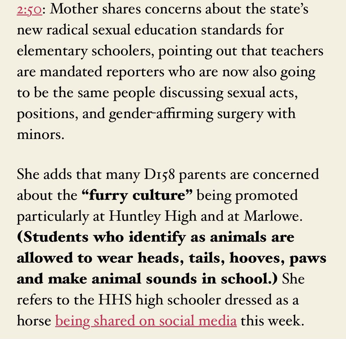 <a href="/john_tabacsko/">John Tabacsko</a> I’m a candidate for U.S. Congress who takes the concerns of parents in our  district seriously. You may call it “idiotic” I call it, doing my job. 
Minutes from a recent school board meeting ⬇️