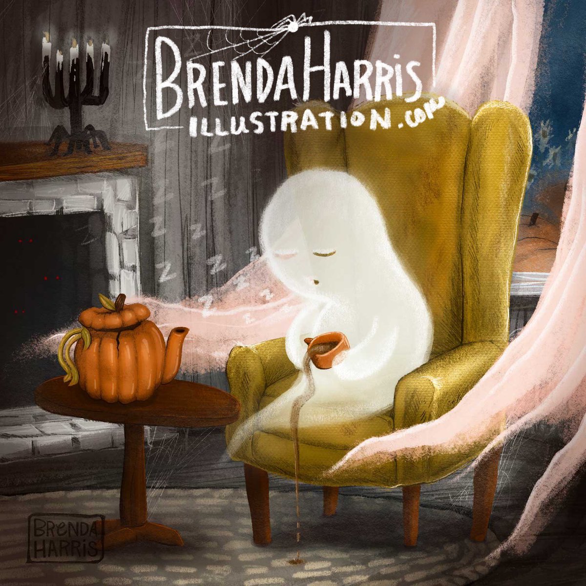 CreativeBrenda's tweet image. Happy #KidLitArtPostcard Day! I’m Brenda Harris, an illustrator living next to the Rocky Mountains, dreaming up stories, and looking for representation. 🧡👻

🍂Instagram.com/creativebrenda 
🍁brendaharrisillustration.com

#illustrator #kidlitpostcard #kidlit #kidlitart #childrensbook