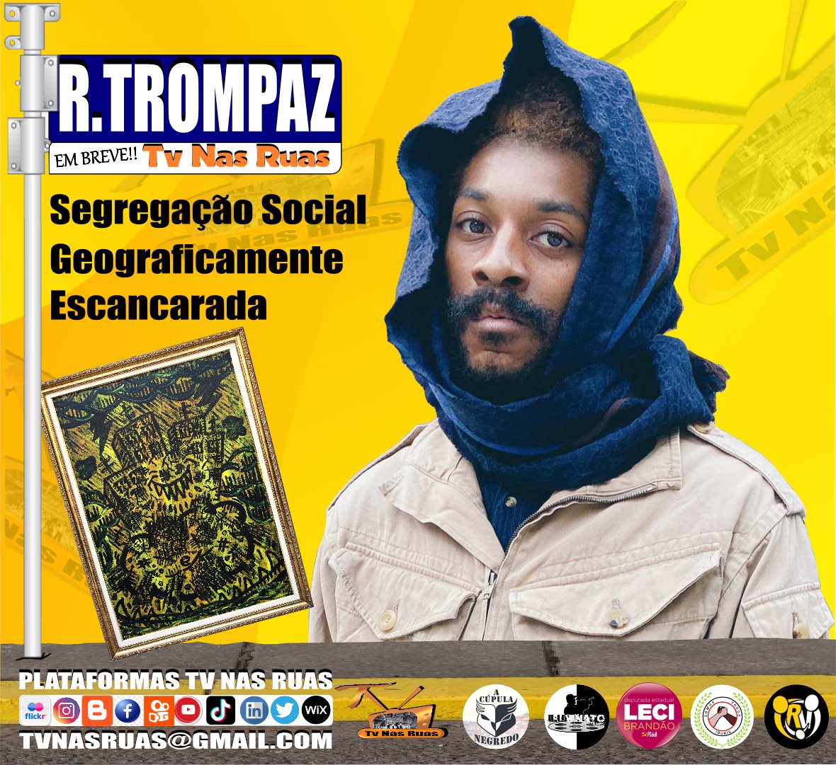 TvNasRuas's tweet photo. Em Breve!! R. TROMPAZ " na @TvNasRuas   "Segregação Social Geograficamente Escancarada"    @rtrompaz https://t.co/zvcZxKpZZ2