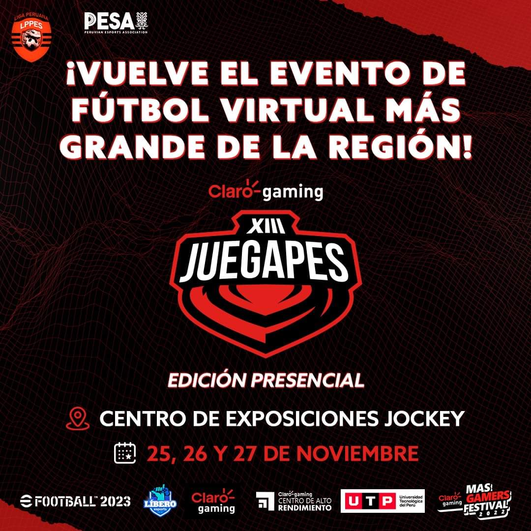¡La espera terminó!

Claro gaming XIII JUEGAPES.