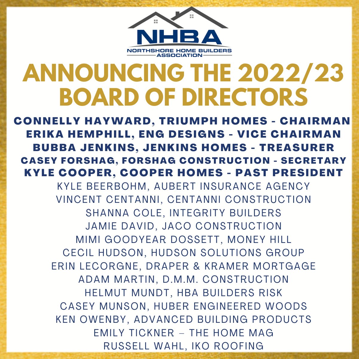 NorthshoreHBA's tweet photo. Thank you for your willingness to serve. #webuildbetter #betterhomes #bettercommunities https://t.co/DlcI2TdHzK