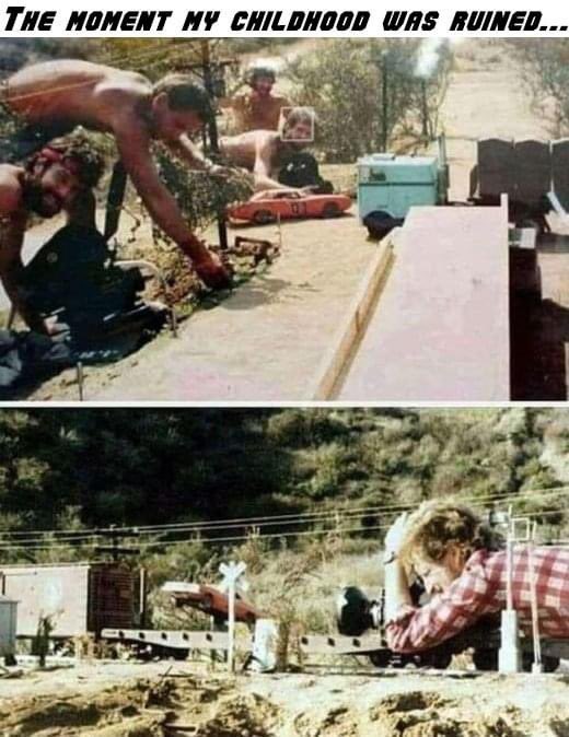 CcampFx's tweet photo. I had no idea the Dukes of Hazzard was an effects show (other than the poor process driving shots). https://t.co/KAf9J9Xhsc