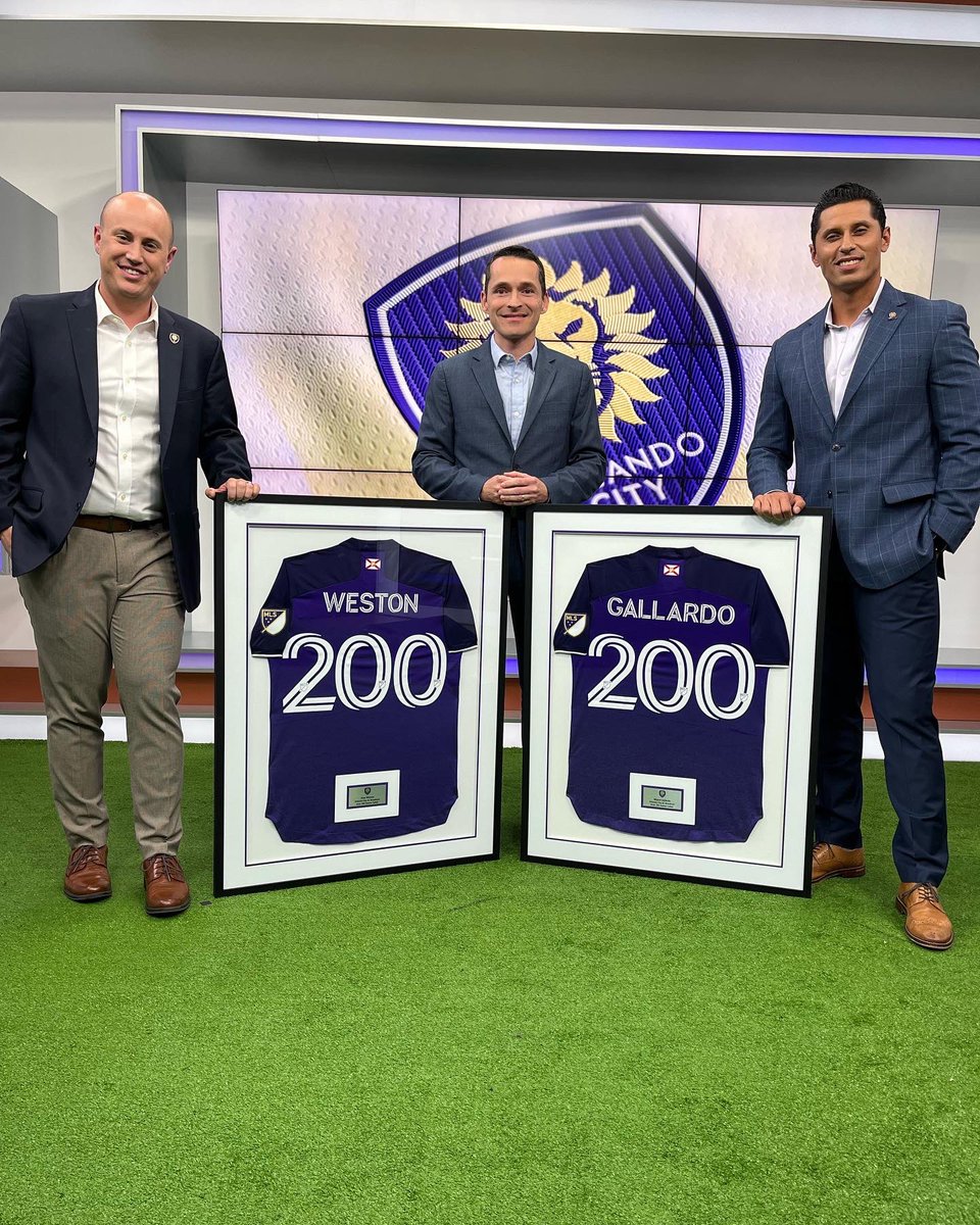 migallardo01's tweet photo. What an amazing ride. Massive thank you to @MarcosPeresCom for giving me the chance and to my main guy @EvanLWeston . Incredibly grateful for all of you. Thank you for watching 💜 #dalemiamor @OrlandoCitySC https://t.co/pMlPAGZYIM