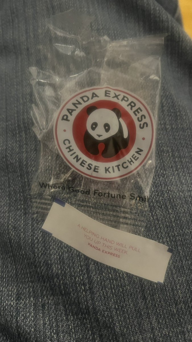 brandonstricker's tweet photo. This could have been way worse. I’ll take it #RickAndMorty #PandaExpress https://t.co/NkcNSuIhQw