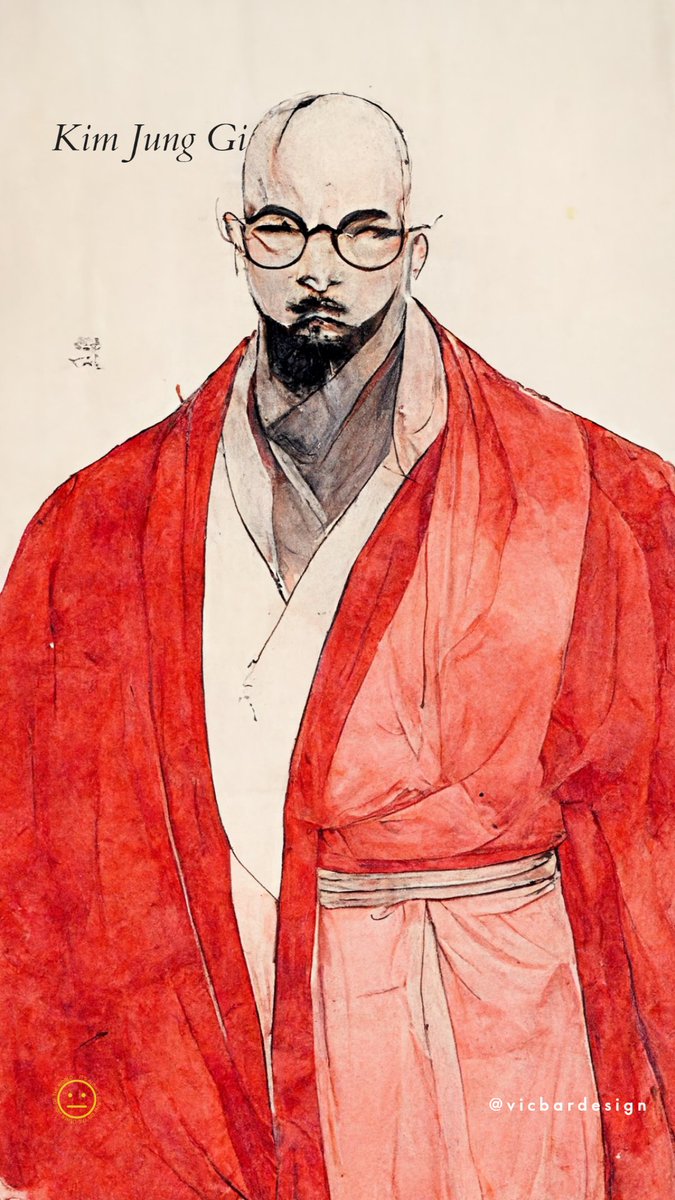 LoudRedNoise's tweet photo. In honor of the late Master and Teacher Kim Jung Gi.

#kimjunggi #kimjunggius #master #senpai #midjourney #adobeexpress #nationalteacherday https://t.co/4EdkqpQvf3