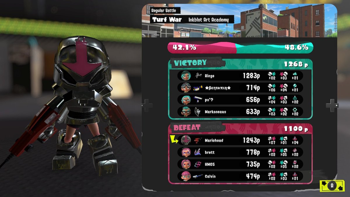 Mariohead_Mii's tweet photo. #Splatoon3 #NintendoSwitch https://t.co/HKR9UzAQVi