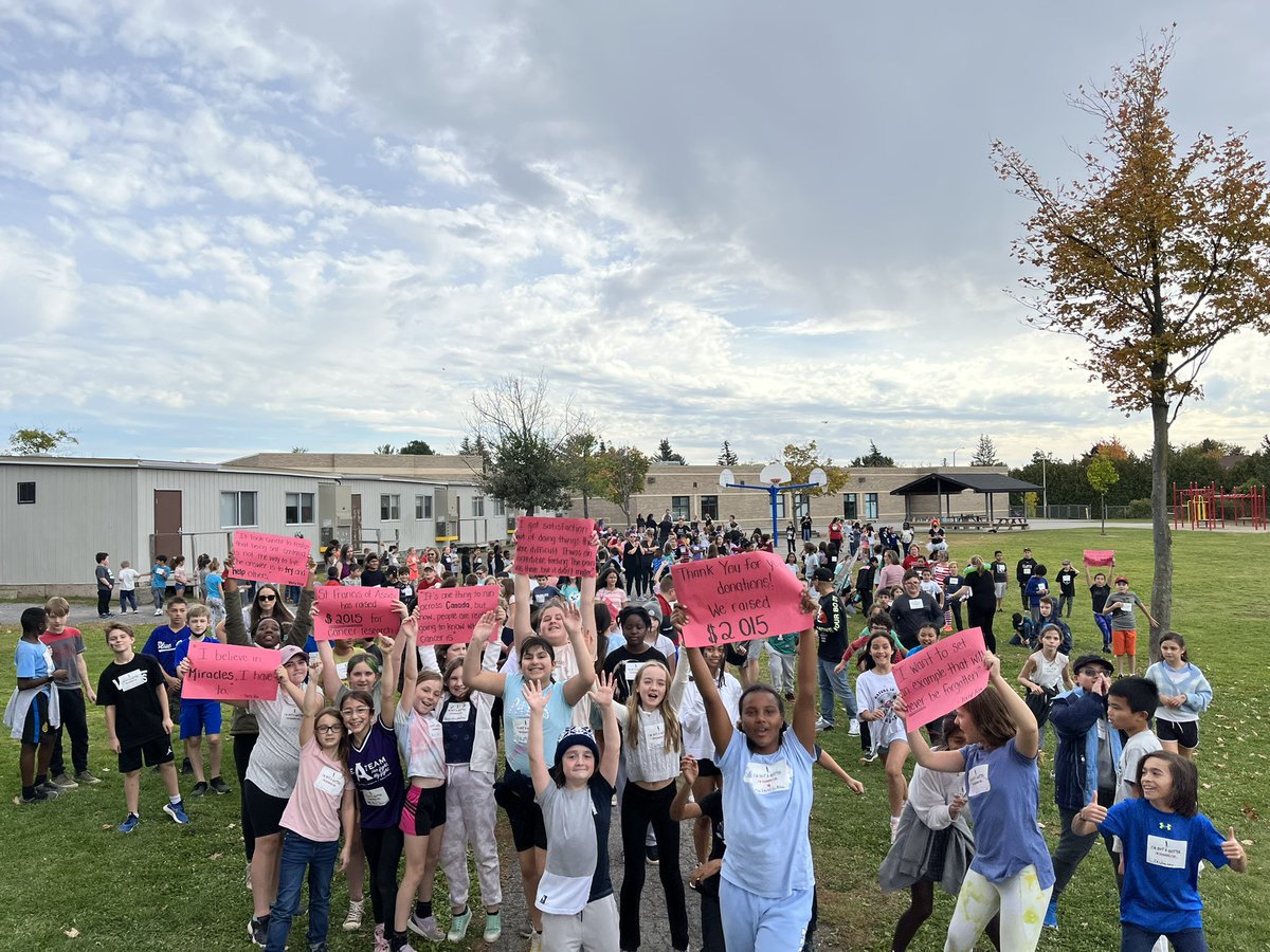 mrboddysclass's tweet photo. @SKentsclassroom @AssisiOCSB @TerryFoxCanada It was such a great day! The students did so well and I was so happy to be running through the neighborhood again. @AssisiOCSB #ocsb https://t.co/TDijoifWvo