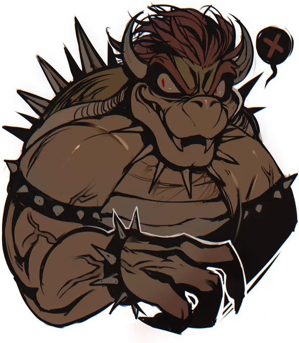 Bowser doodle bcause im simping 