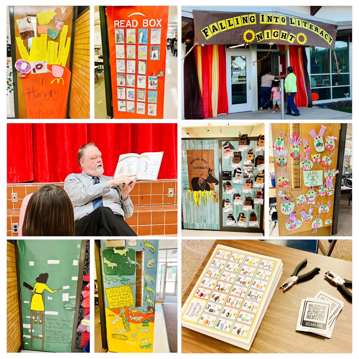 MelissaStott2's tweet photo. Arcadia Elementary “Falling into Literacy” at Literacy Night! So many activities for families. Great job Arcadia Elementary. https://t.co/LjzzXTiOdw