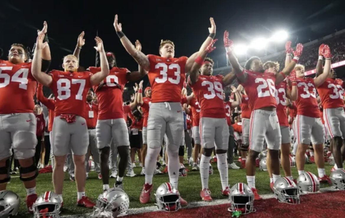 After a great call with @CoachJFrye I’m thankful to receive my first Power Five offer from <a href="/OhioStateFB/">Ohio State Football</a>! OH <a href="/RisingStars6/">Rising Stars Academy</a> <a href="/TheD_Zone/">The D Zone</a> <a href="/AllenTrieu/">Allen Trieu</a>  @SWiltfong247 @Rivals_Clint <a href="/N_Murph/">Murph</a> @OSUCoachKDub <a href="/ryandaytime/">Ryan Day</a> <a href="/markpantoni/">Mark Pantoni</a> @ZachGrantOSU <a href="/CoachSollenne/">Mike Sollenne</a>  <a href="/CoachFlare/">Coach Flaherty</a> <a href="/CoachTGroves/">Matthew Turner</a>