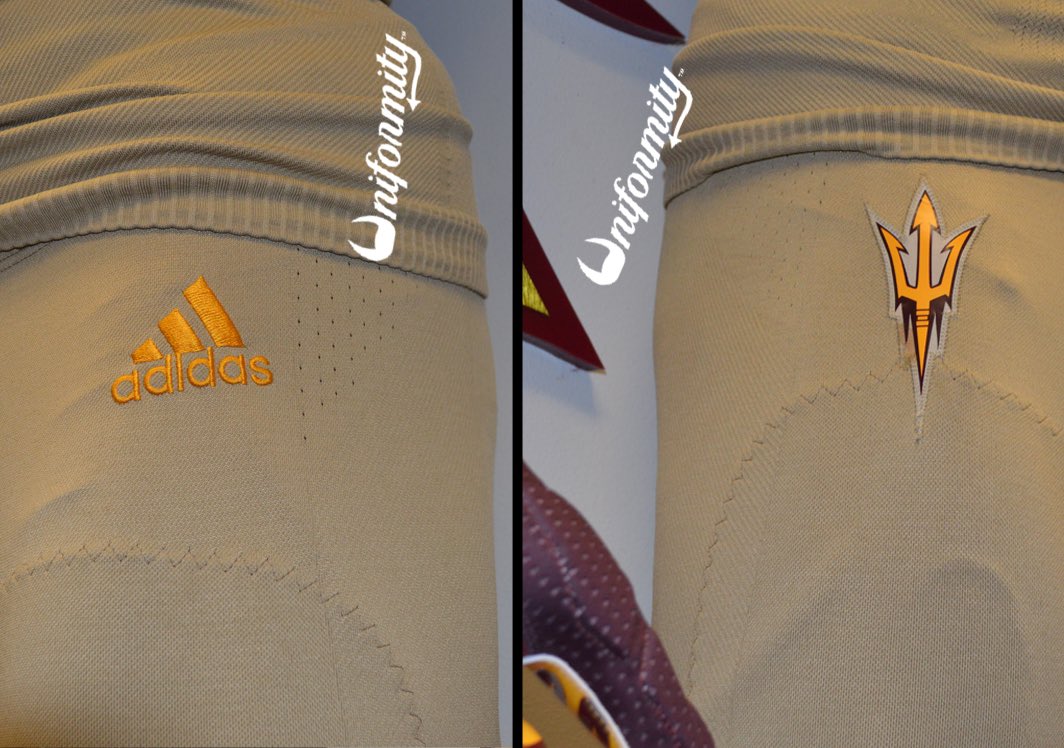 ASU_Uniformity's tweet photo. ๐จ2022 Uniformity-Week 6: Sun Devils Wear Desert Inspired Rising Devils Uniform๐จ
The Devils improved last week, could it be a sign of things to come? We discuss that & detail the already infamous tan alternate uniform! Check it out on @DevilsDigest here: https://t.co/OEJFlb0E1m https://t.co/6Rs2MHK4Th