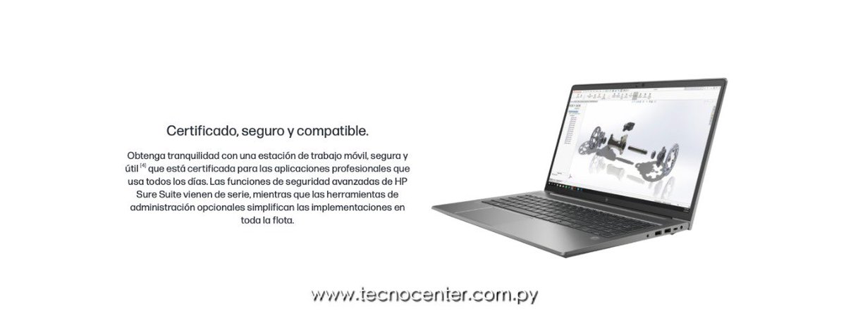TecnoCenter_Py's tweet photo. Una estación de trabajo con la potencia que necesitas. Estación de trabajo móvil HP ZBook Power G8. Adquirila en cuotas de Gs. 840.000! WApp Directo 📲 0981643867
#WorkStation #HP #WindowsPro #EstacióndeTrabajo #NvidiaQuadro #Nvidia #TecnocenterPy https://t.co/xwDYnDQjJz